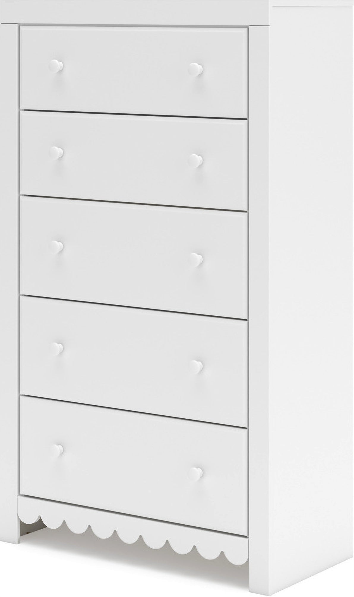 Mollviney Youth Panel Storage Bedroom Set In White