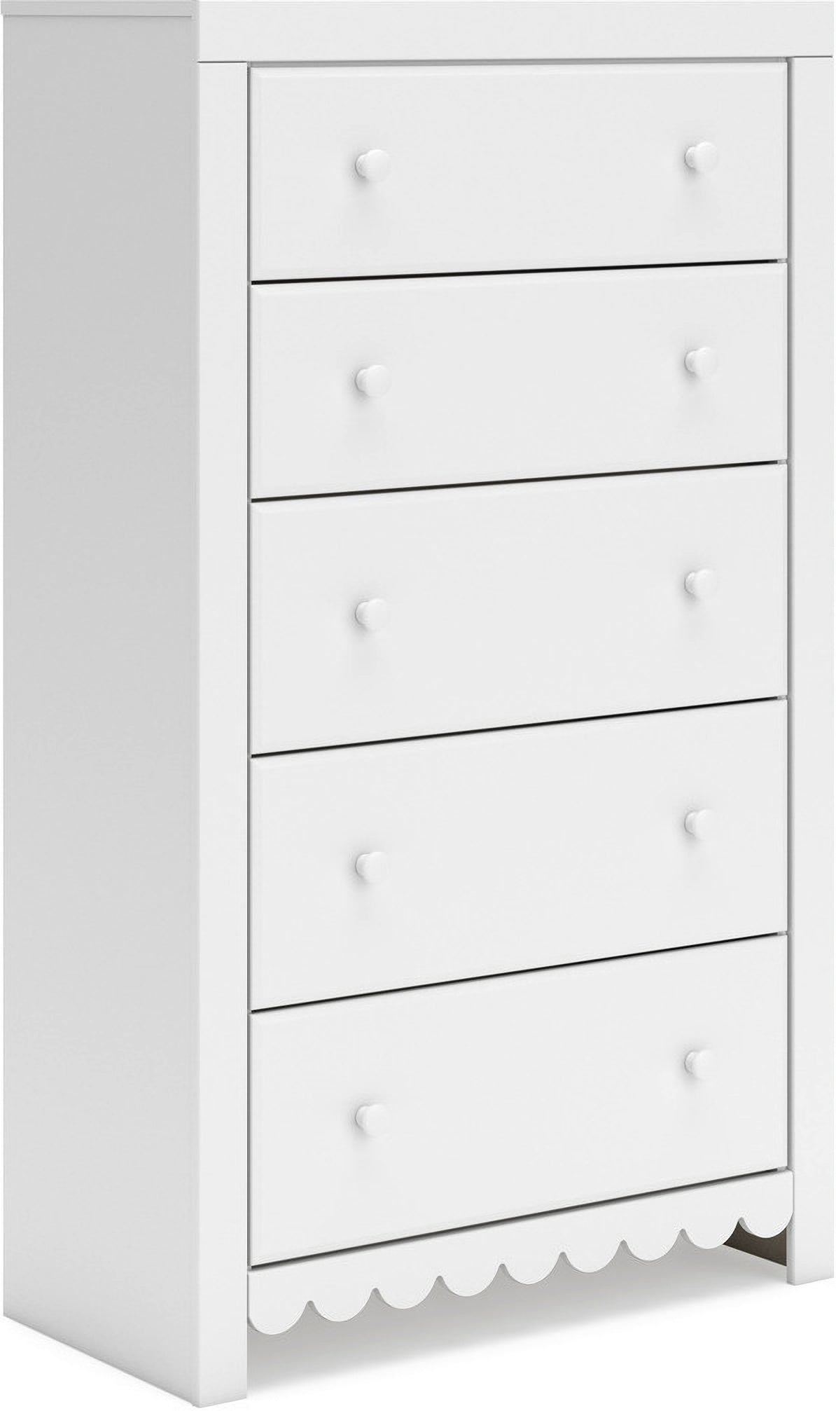 Mollviney Youth Panel Storage Bedroom Set In White