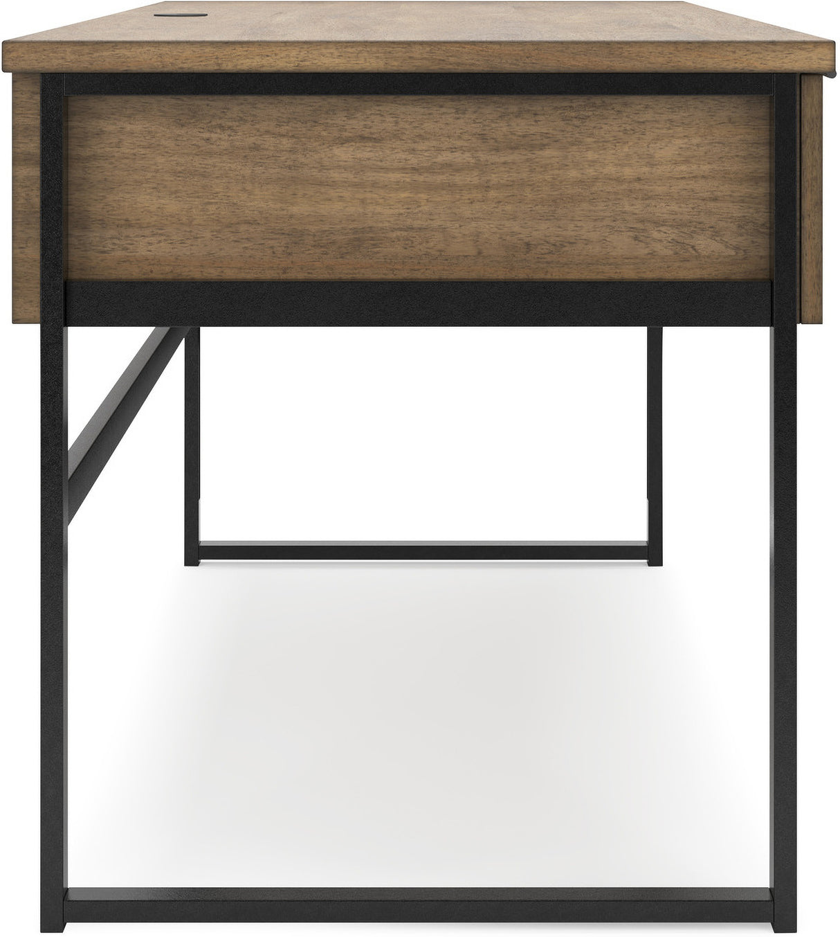 Montia 67 Inch Home Office Desk Set In Light Brown