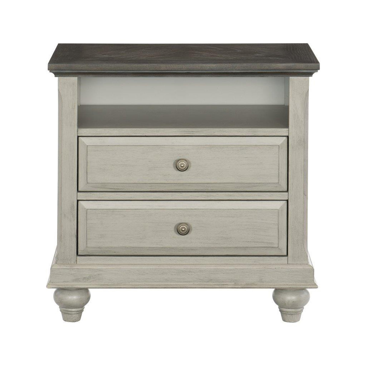 Mossbrook Light Gray Poster Bedroom Set
