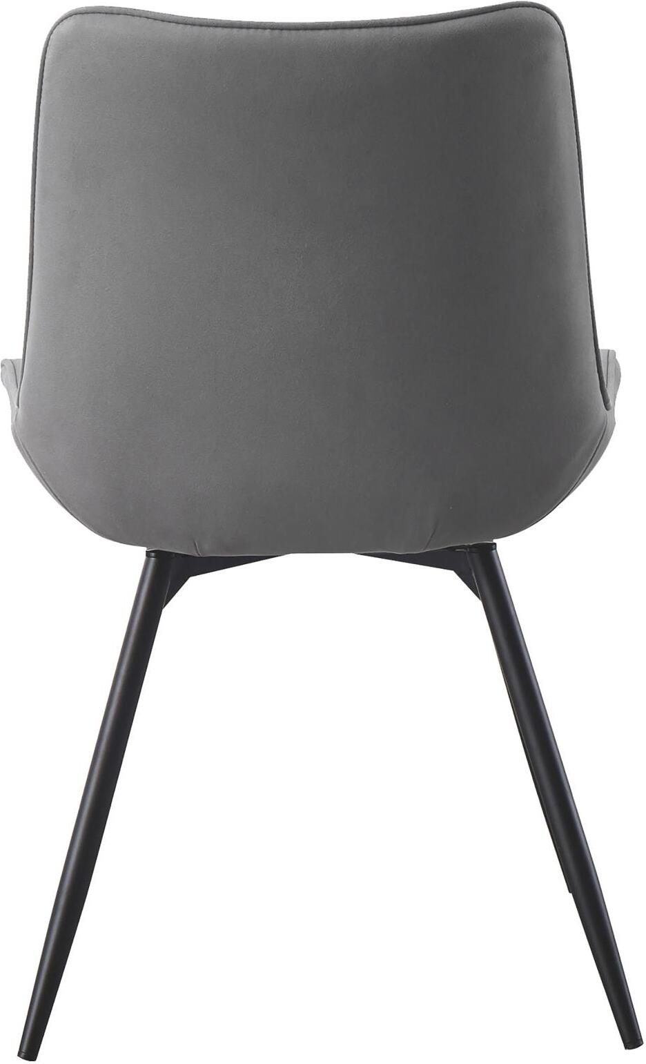 Neil Concrete And Gunmetal Dining Room Set