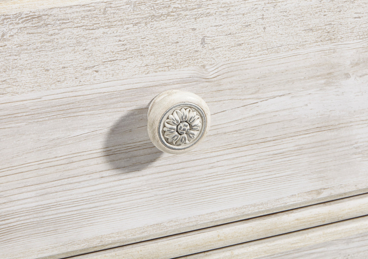 Paxberry Whitewash Youth Panel Bedroom Set