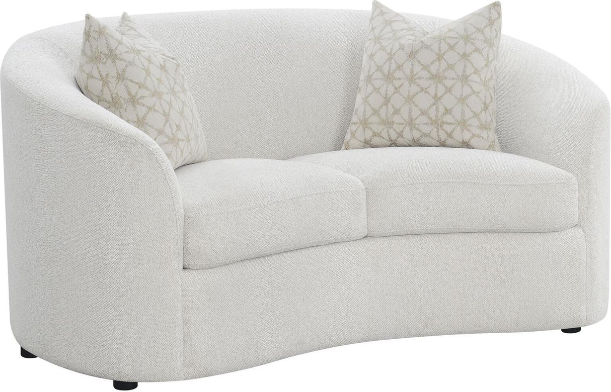 Rainn Latte Upholstered Living Room Set