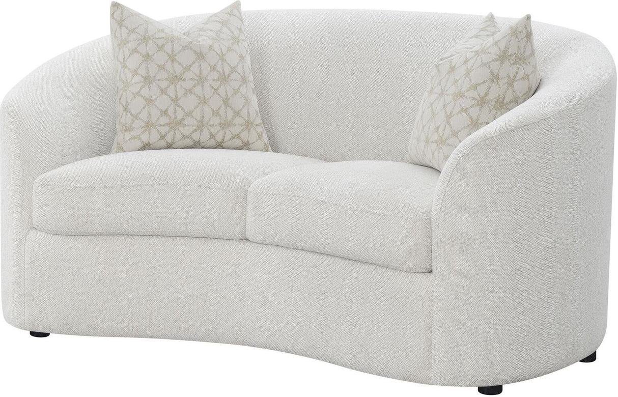 Rainn Latte Upholstered Living Room Set