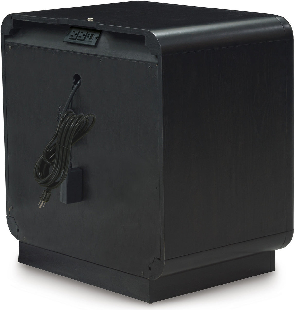 Rowanbeck Panel Bedroom Set In Black and Gray