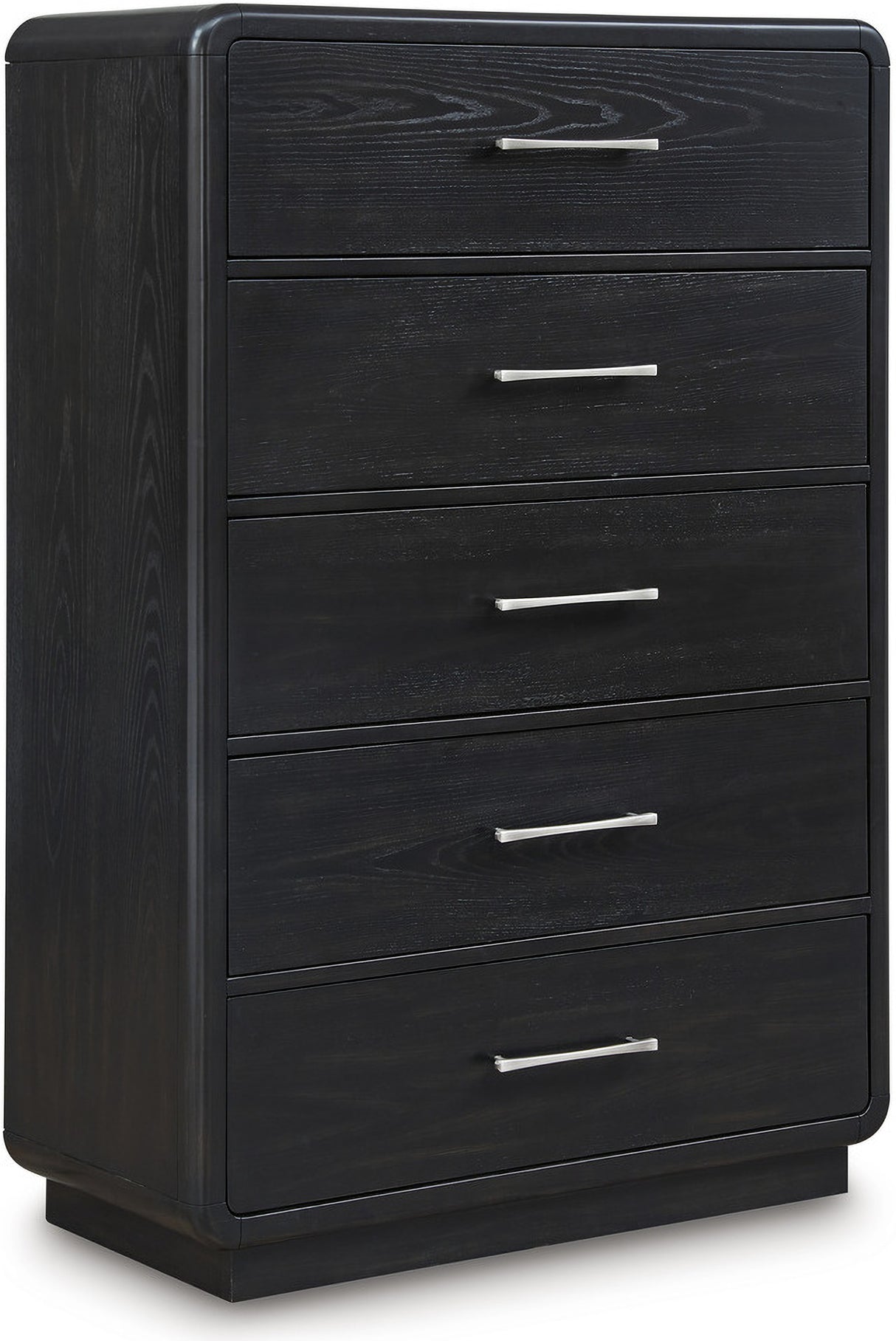 Rowanbeck Panel Bedroom Set In Black and Gray