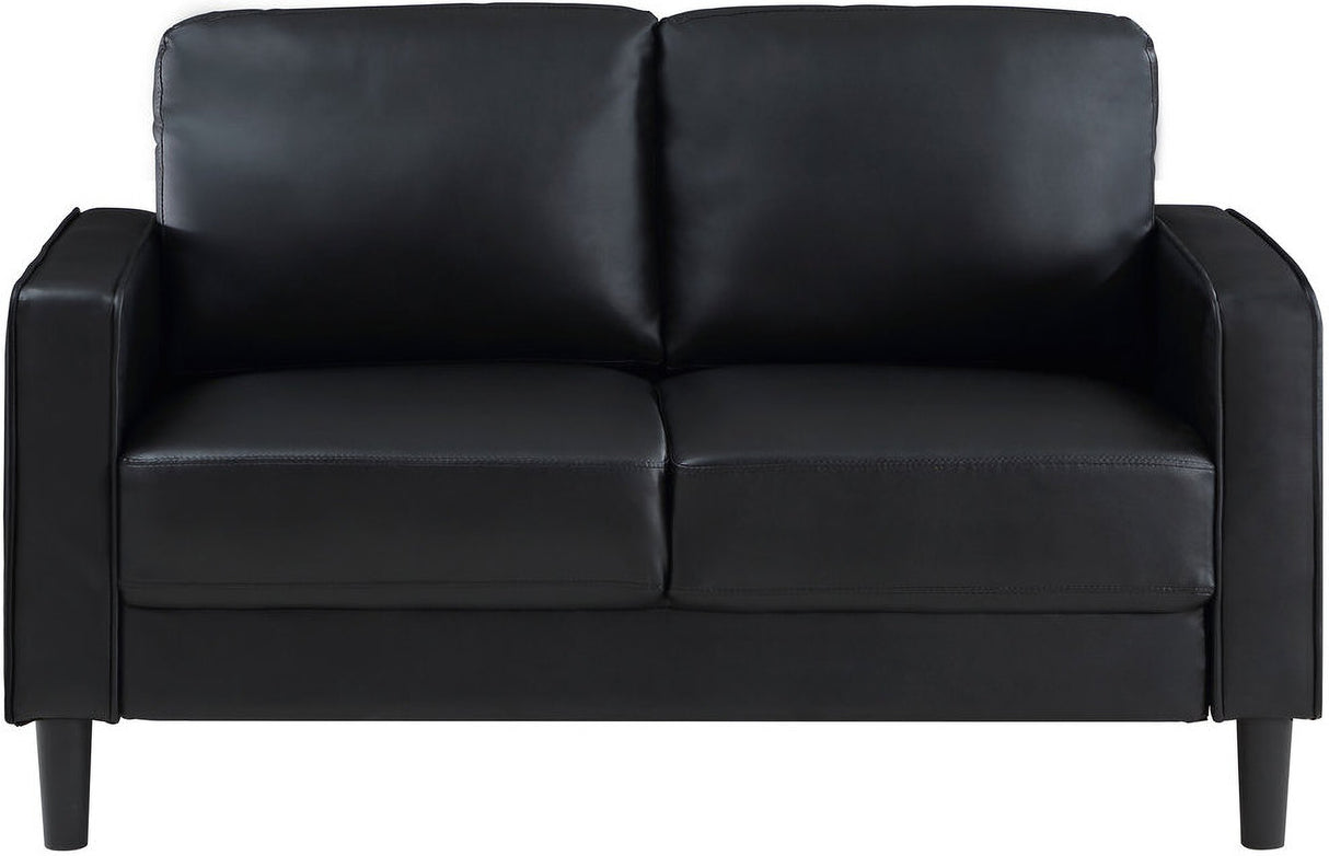 Ruth Living Room Set In Black