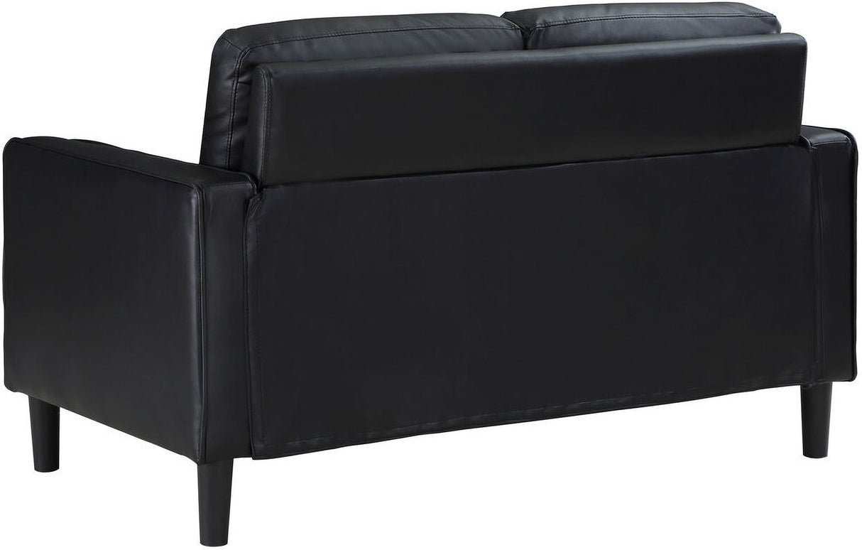 Ruth Living Room Set In Black