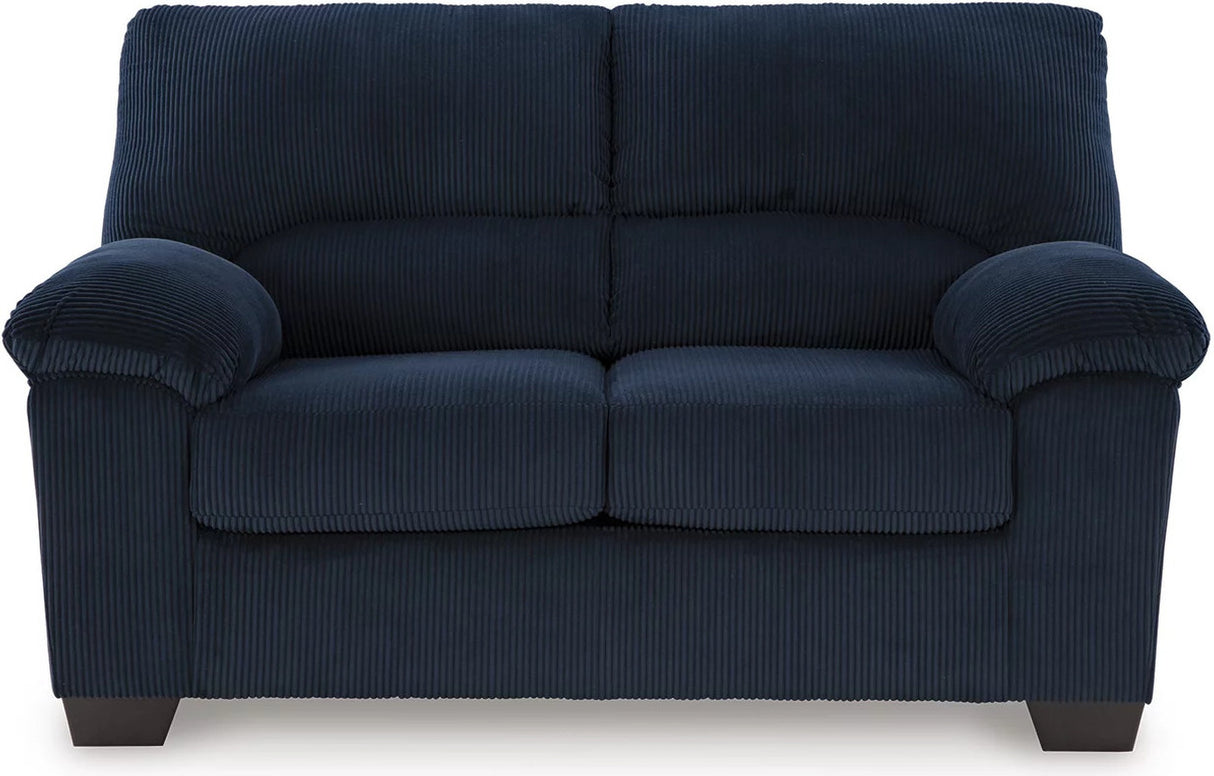 SimpleJoy Living Room Set In Navy