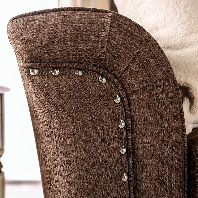 Belsize Chocolate/Tan Loveseat