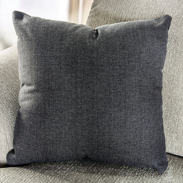 Miramar Beige/Charcoal Loveseat