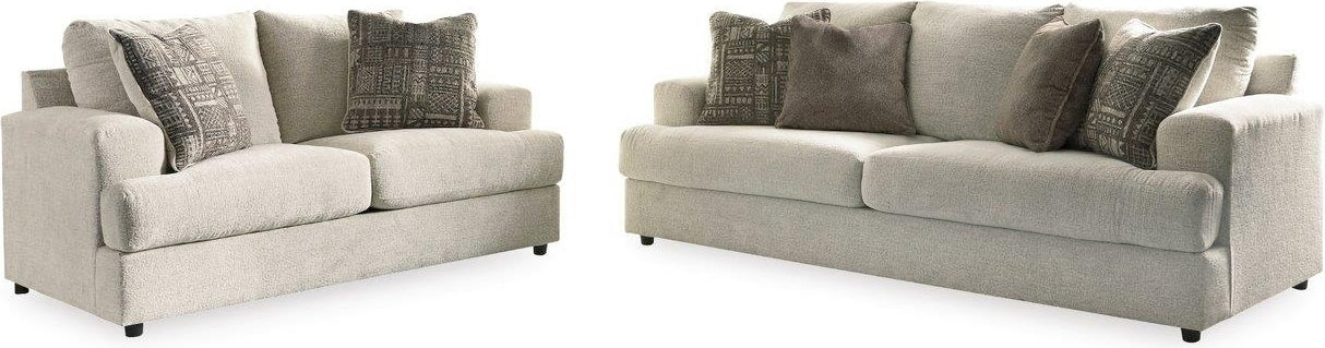 Soletren Living Room Set In Stone