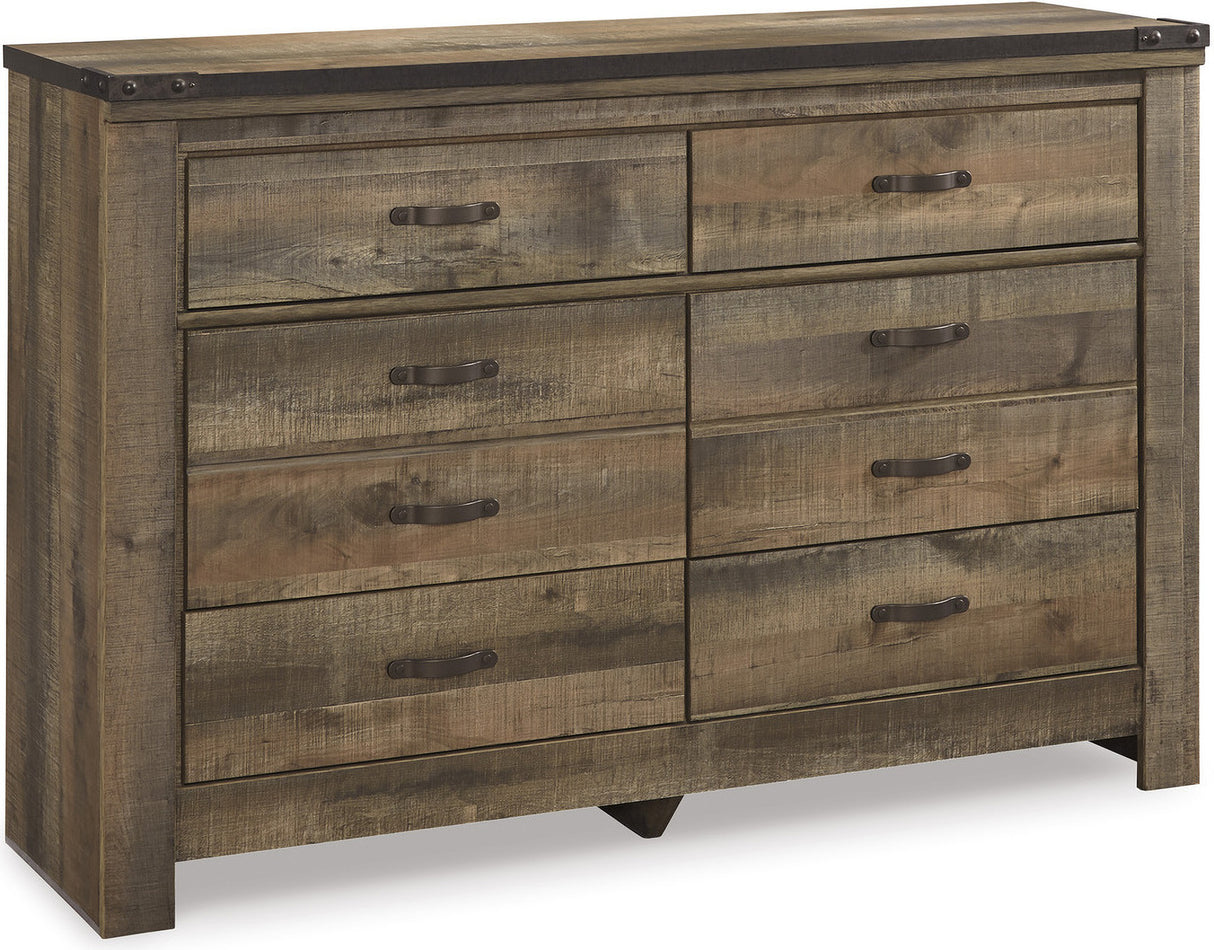 Trinell Brown Youth Bookcase Bedroom Set