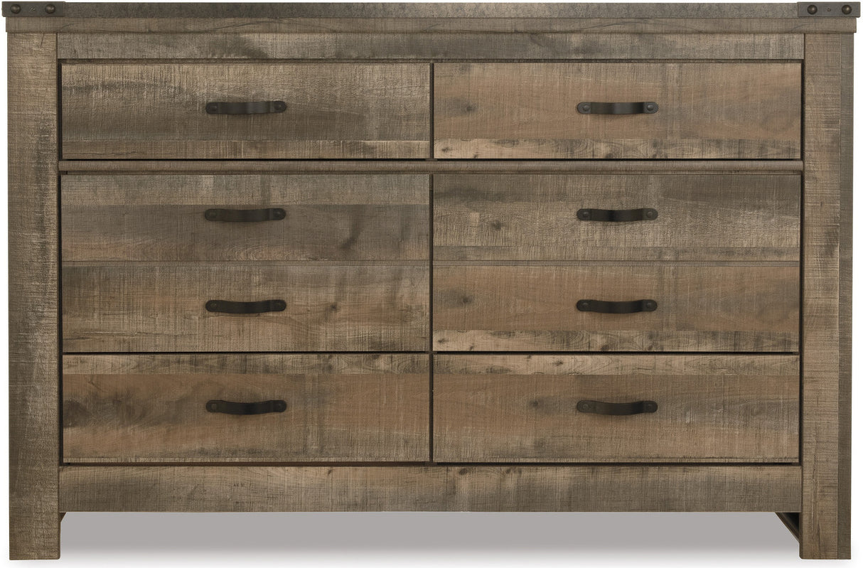 Trinell Brown Youth Bookcase Storage Bedroom Set