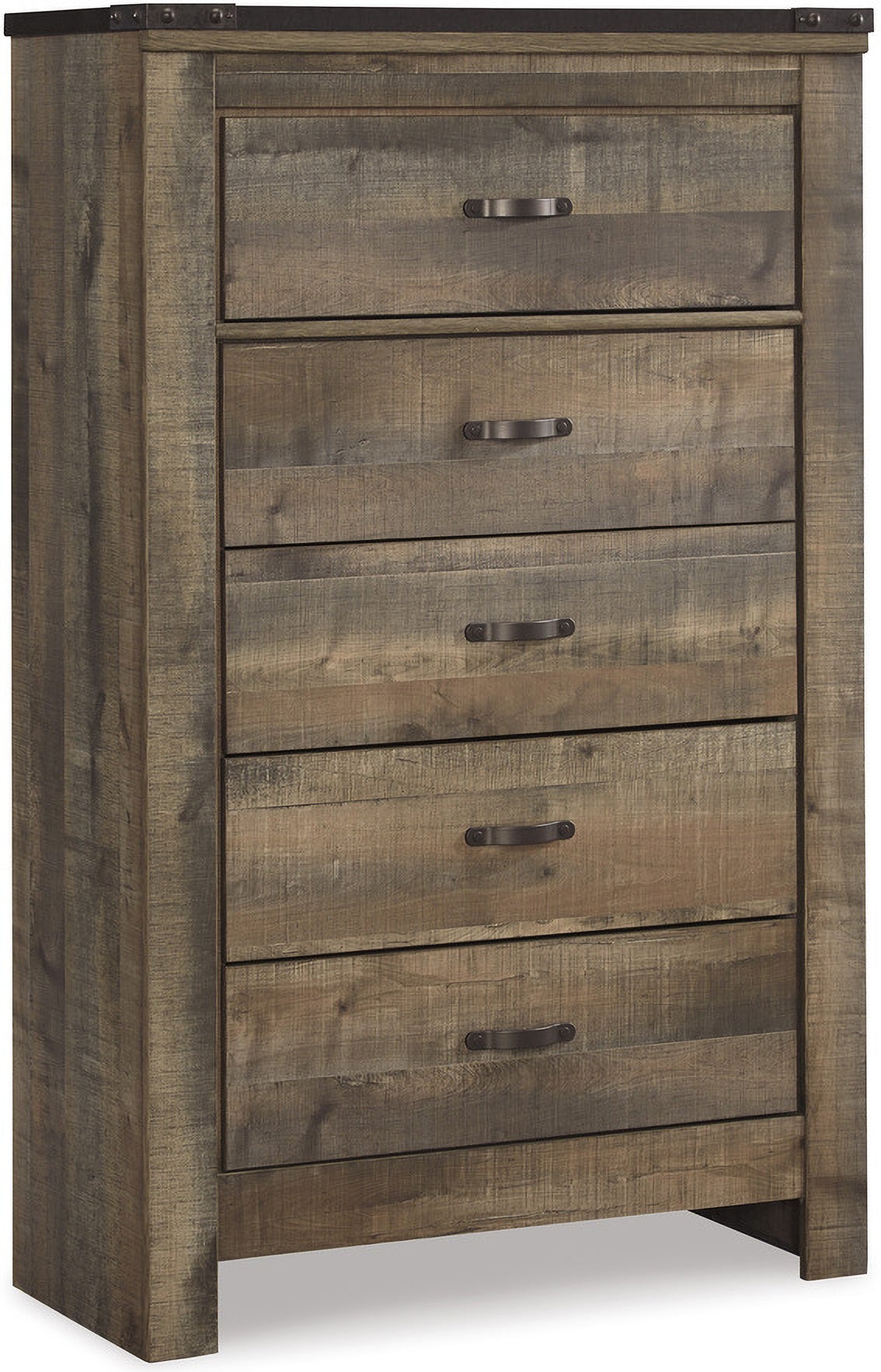 Trinell Brown Youth Bookcase Storage Bedroom Set