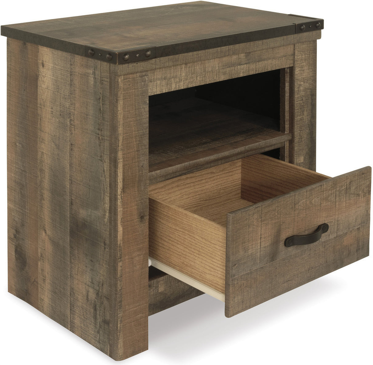 Trinell Brown Youth Panel Bedroom Set with Drawer Storage