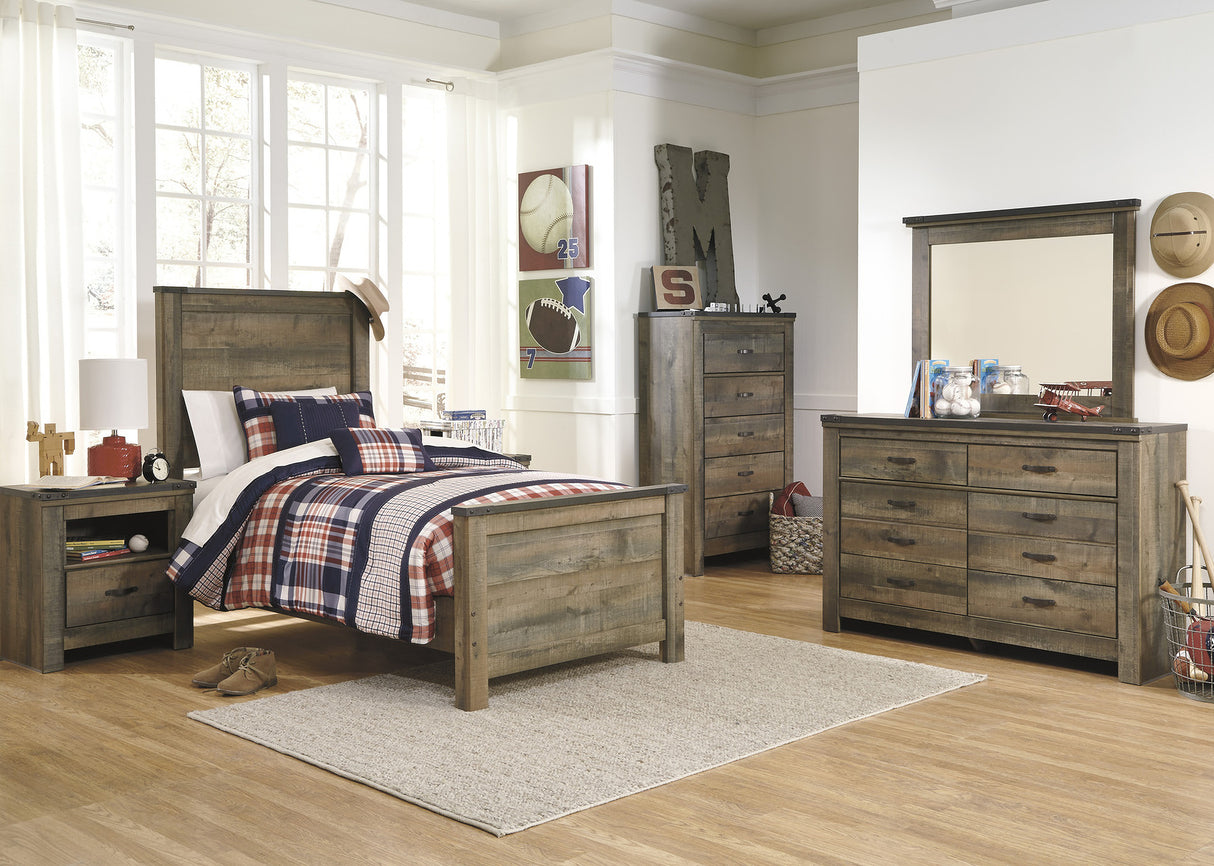 Trinell Brown Youth Panel Bedroom Set
