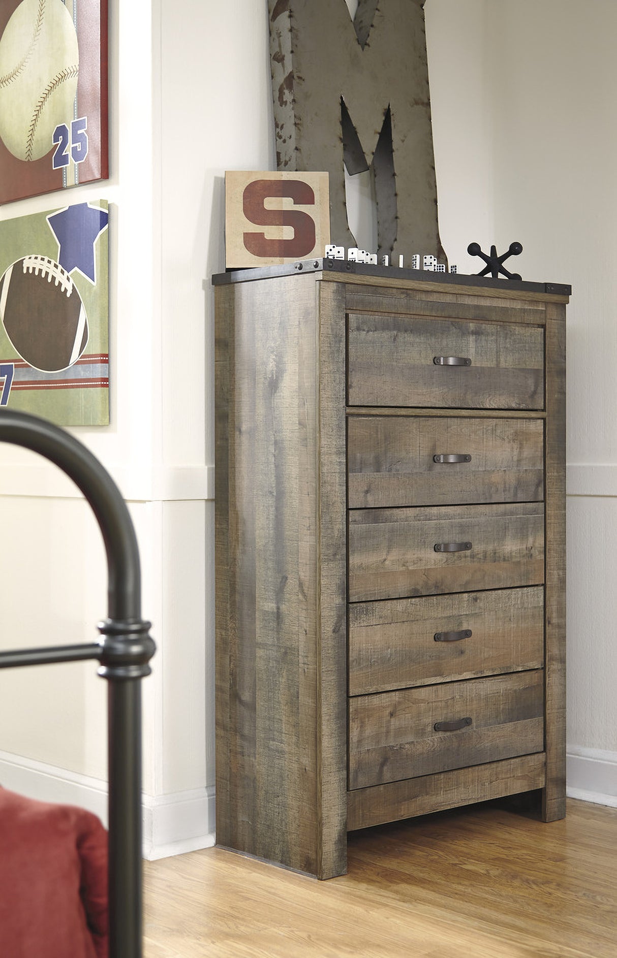 Trinell Brown Youth Panel Bedroom Set