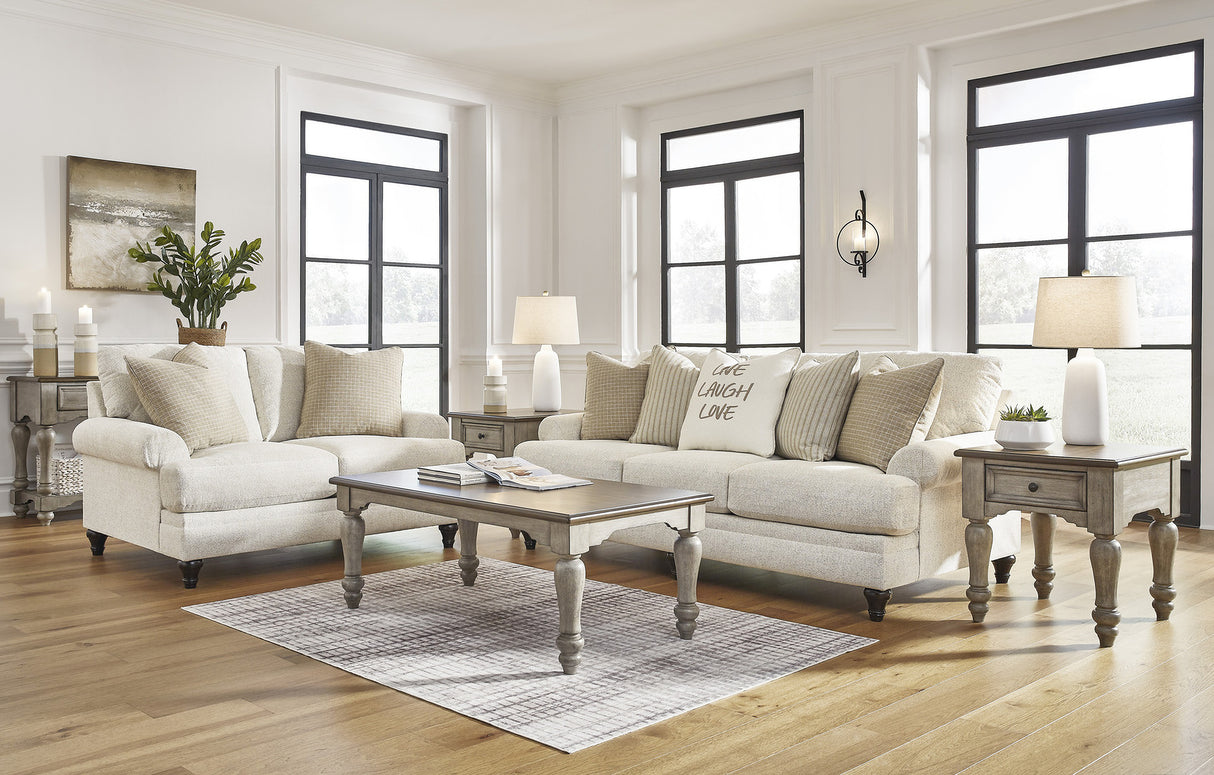 Valerani Living Room Set In Sandstone