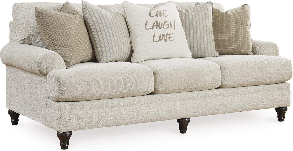 Valerani Living Room Set In Sandstone