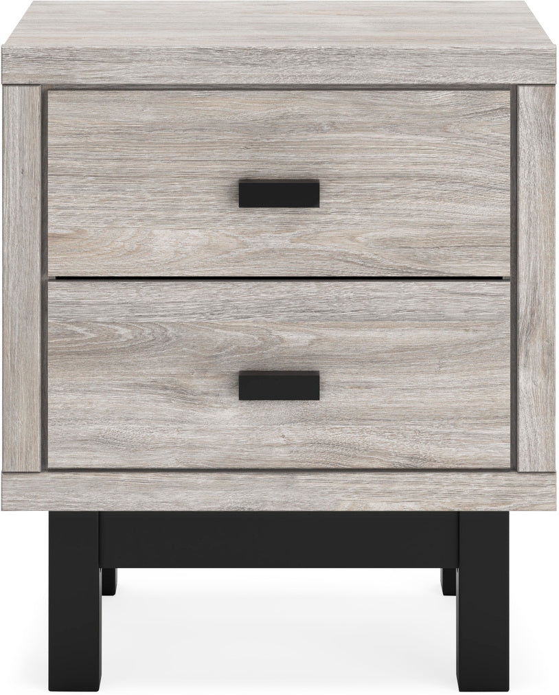 Vessalli Gray Panel Bedroom Set With Extensions