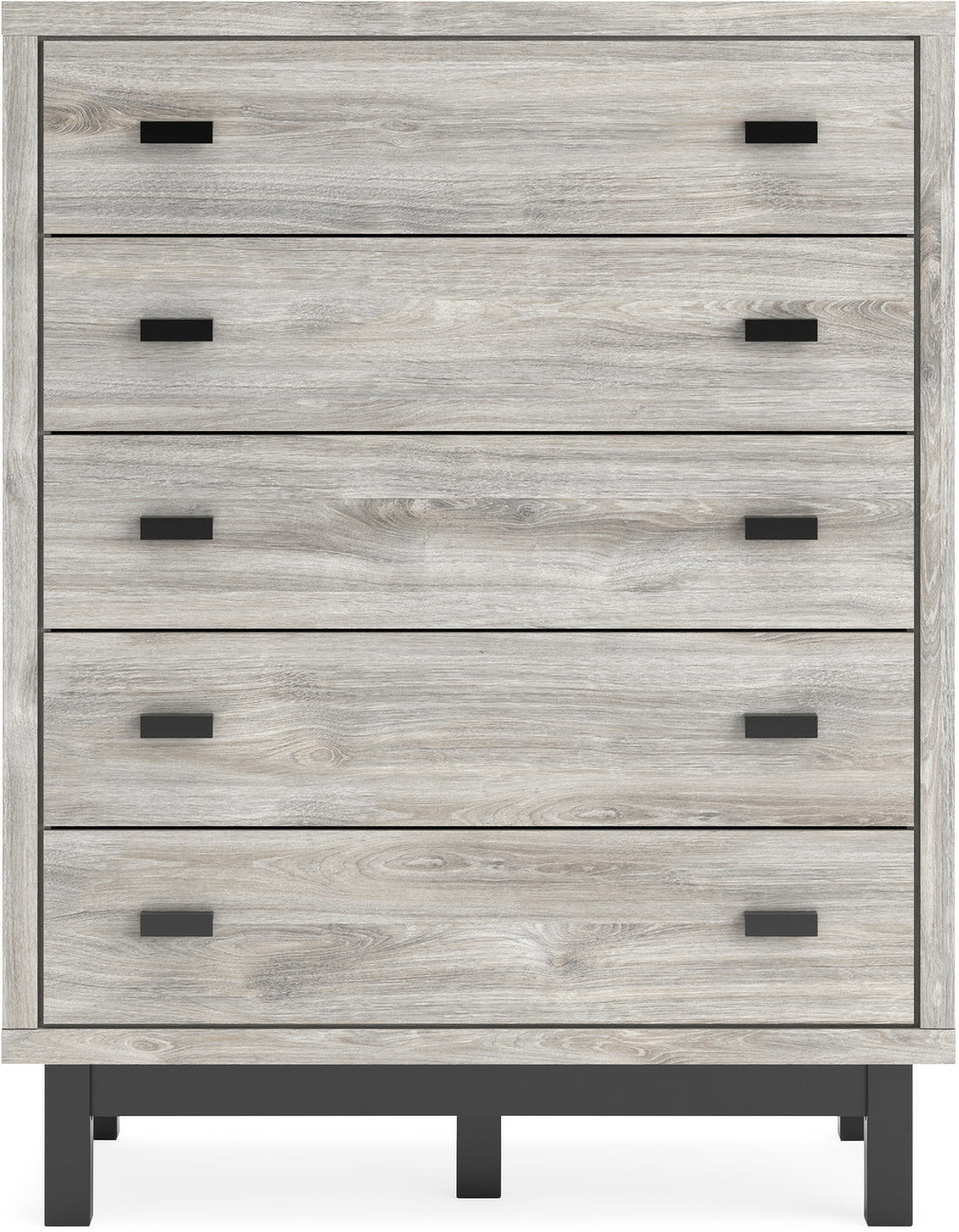 Vessalli Gray Panel Bedroom Set With Extensions