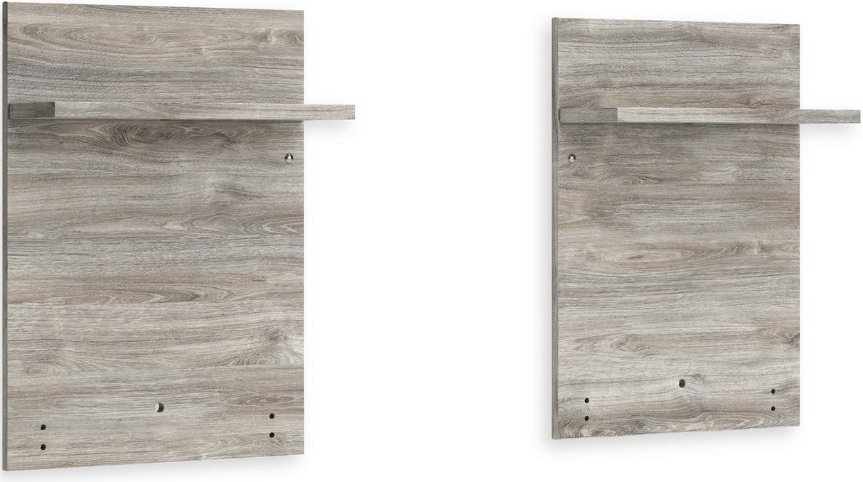 Vessalli Gray Panel Bedroom Set With Extensions