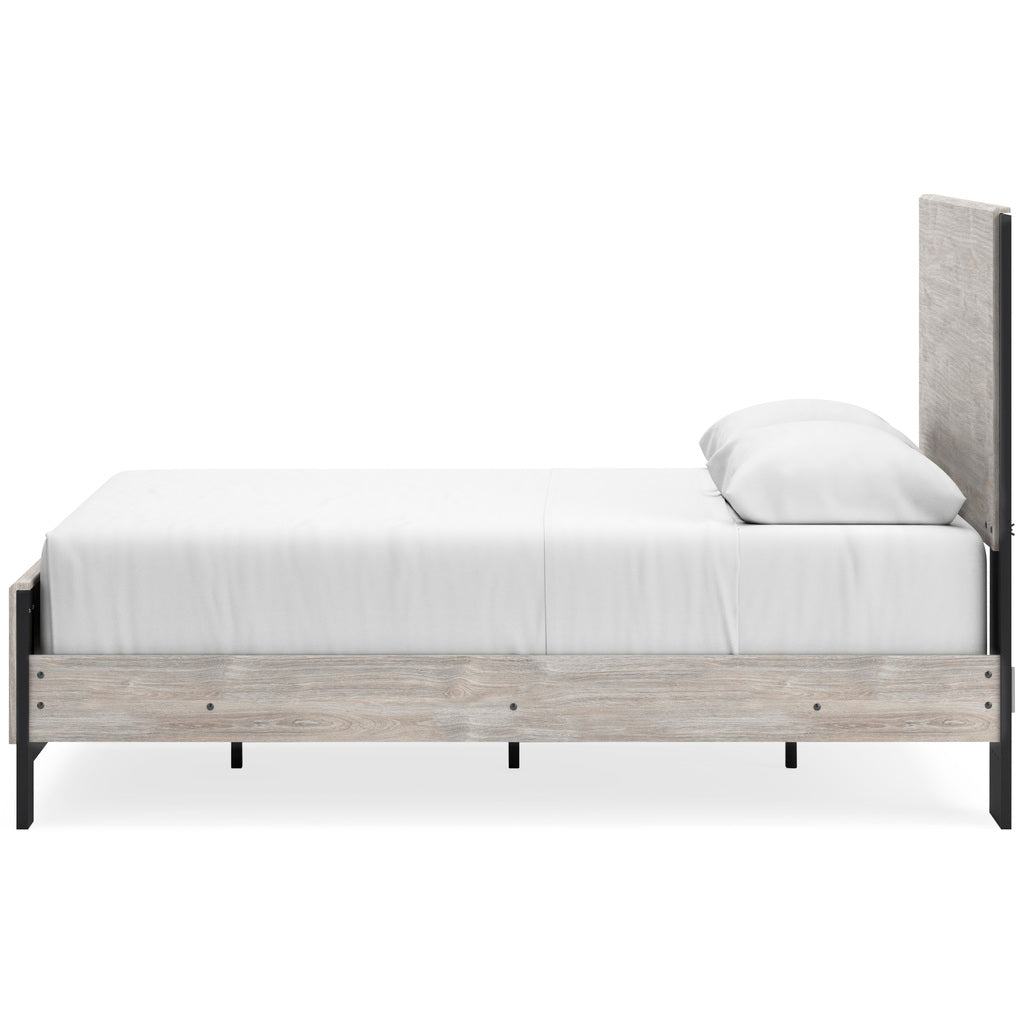 Vessalli Panel Bedroom Set In Gray