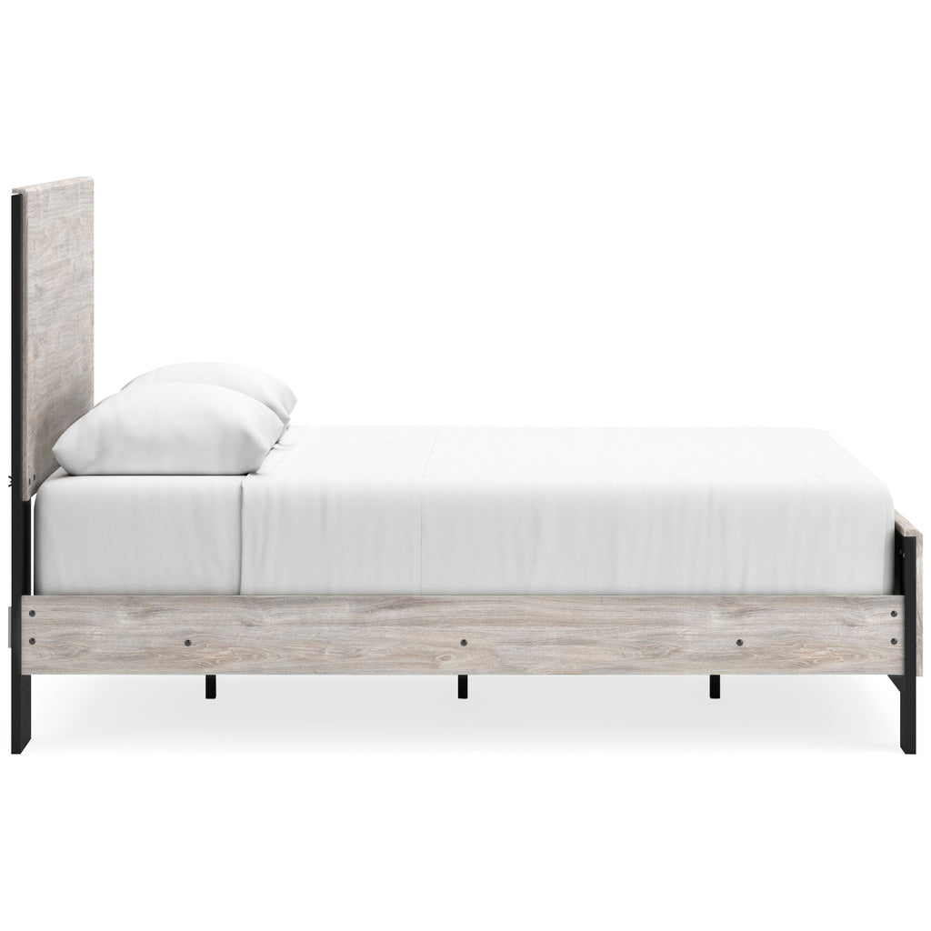 Vessalli Panel Bedroom Set In Gray