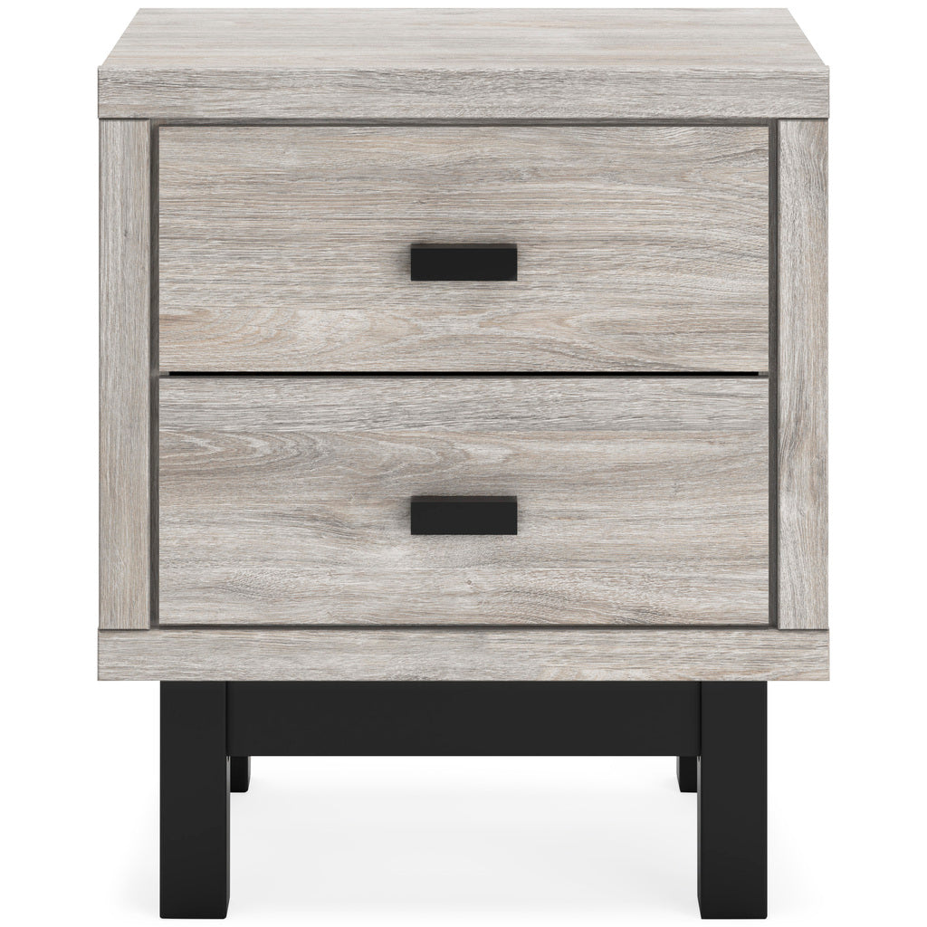 Vessalli Panel Bedroom Set In Gray