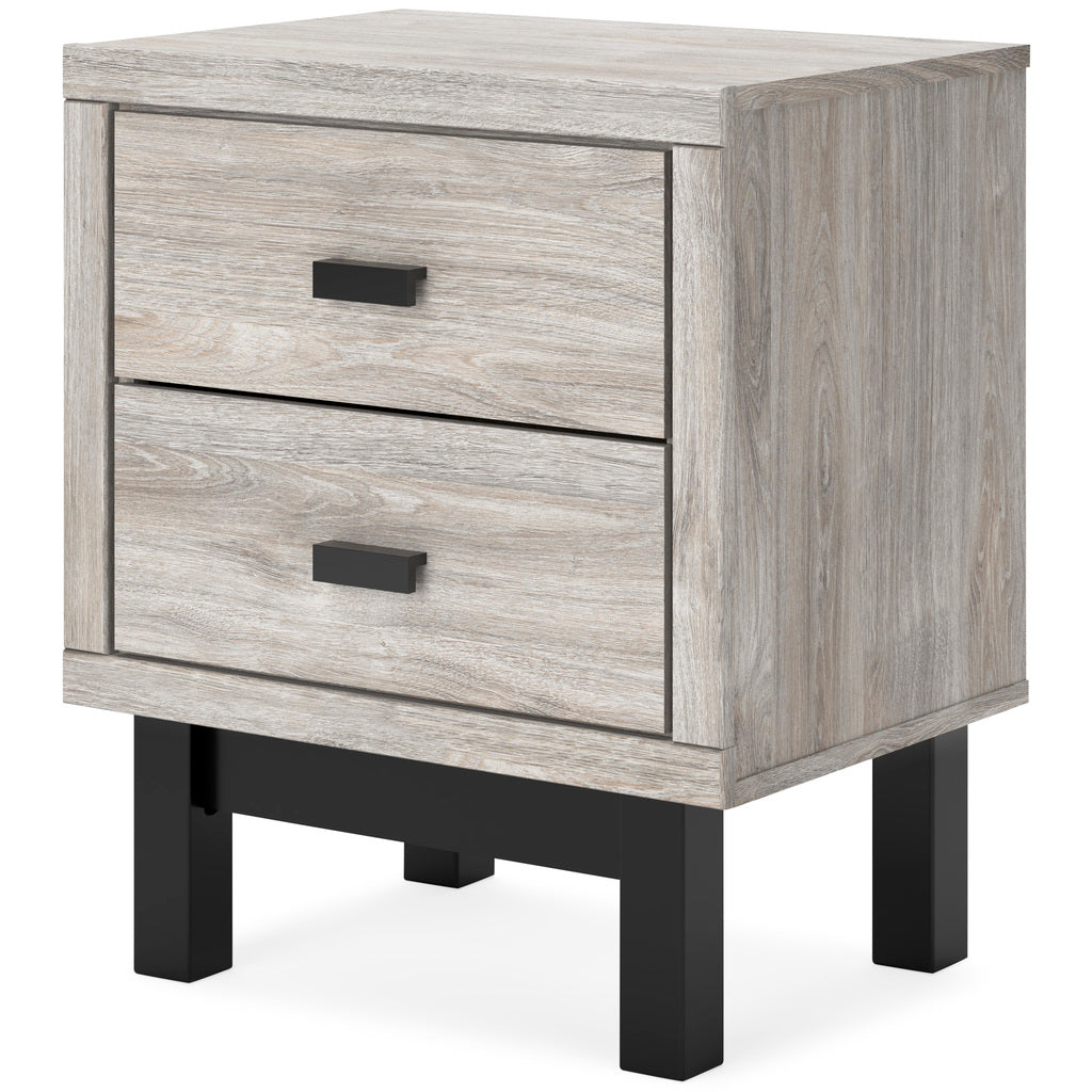 Vessalli Panel Bedroom Set In Gray