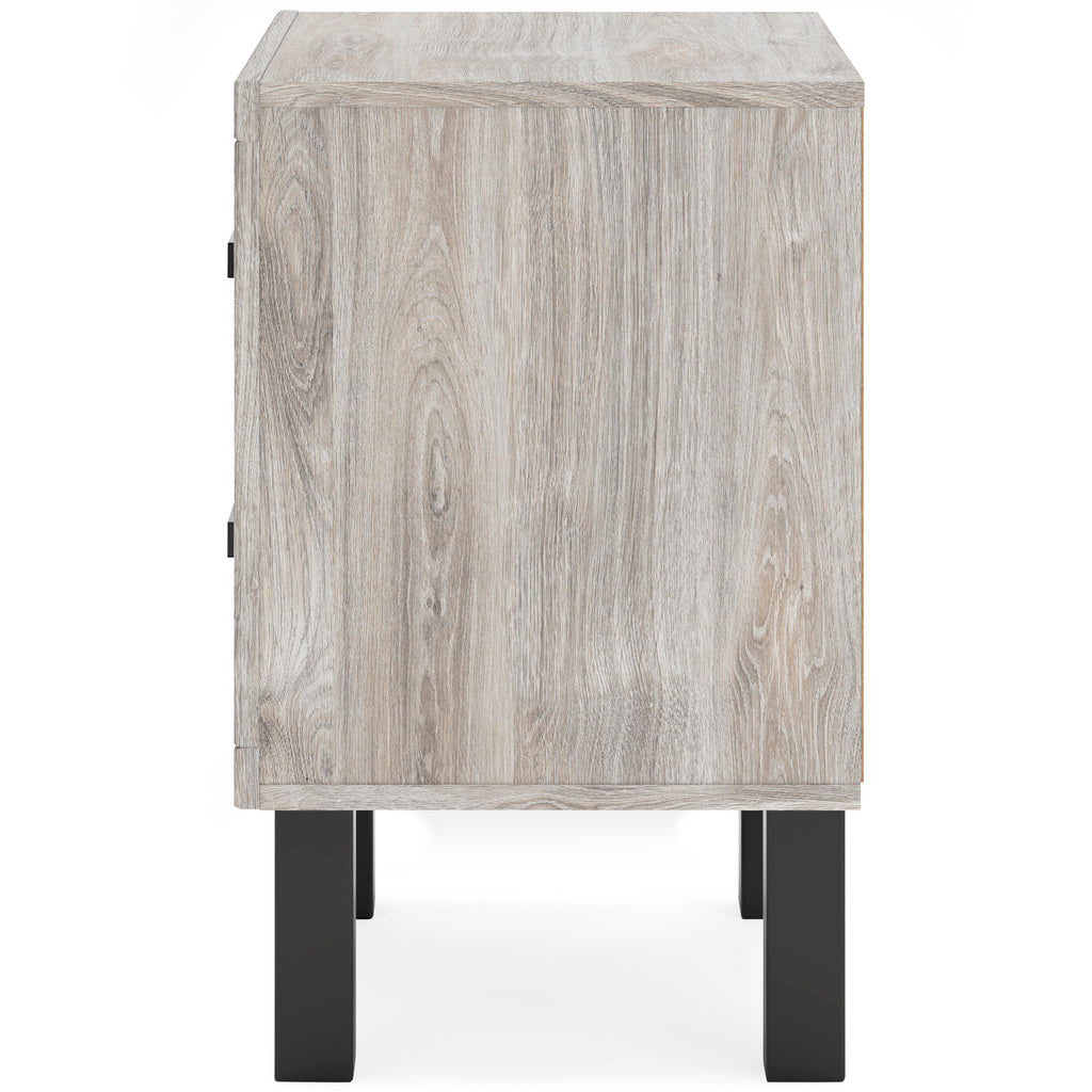 Vessalli Panel Bedroom Set In Gray