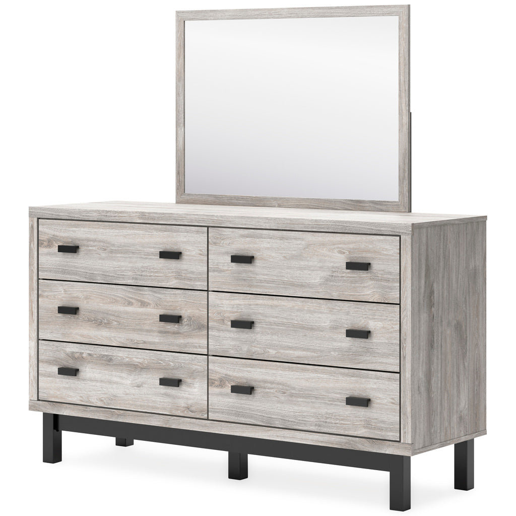 Vessalli Panel Bedroom Set In Gray
