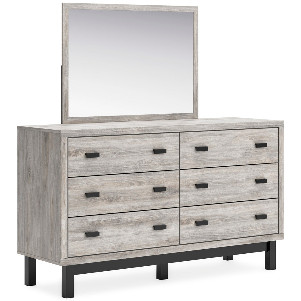 Vessalli Panel Bedroom Set In Gray