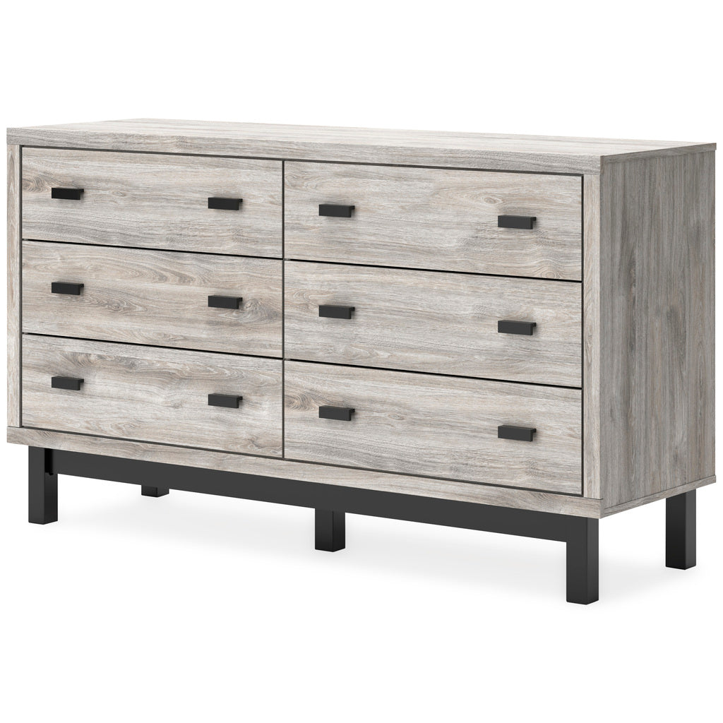 Vessalli Panel Bedroom Set In Gray