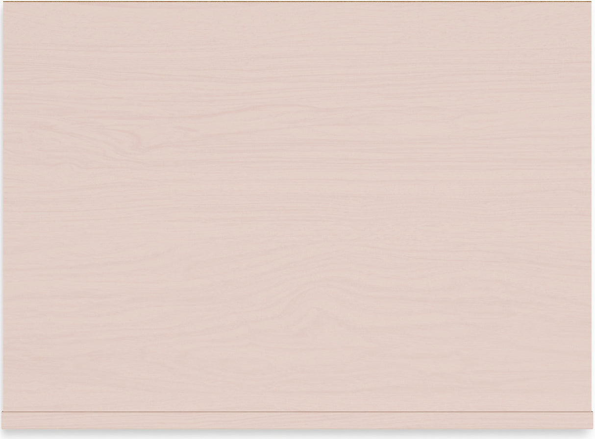 Wistenpine Youth Upholstered Panel Bedroom Set In Blush