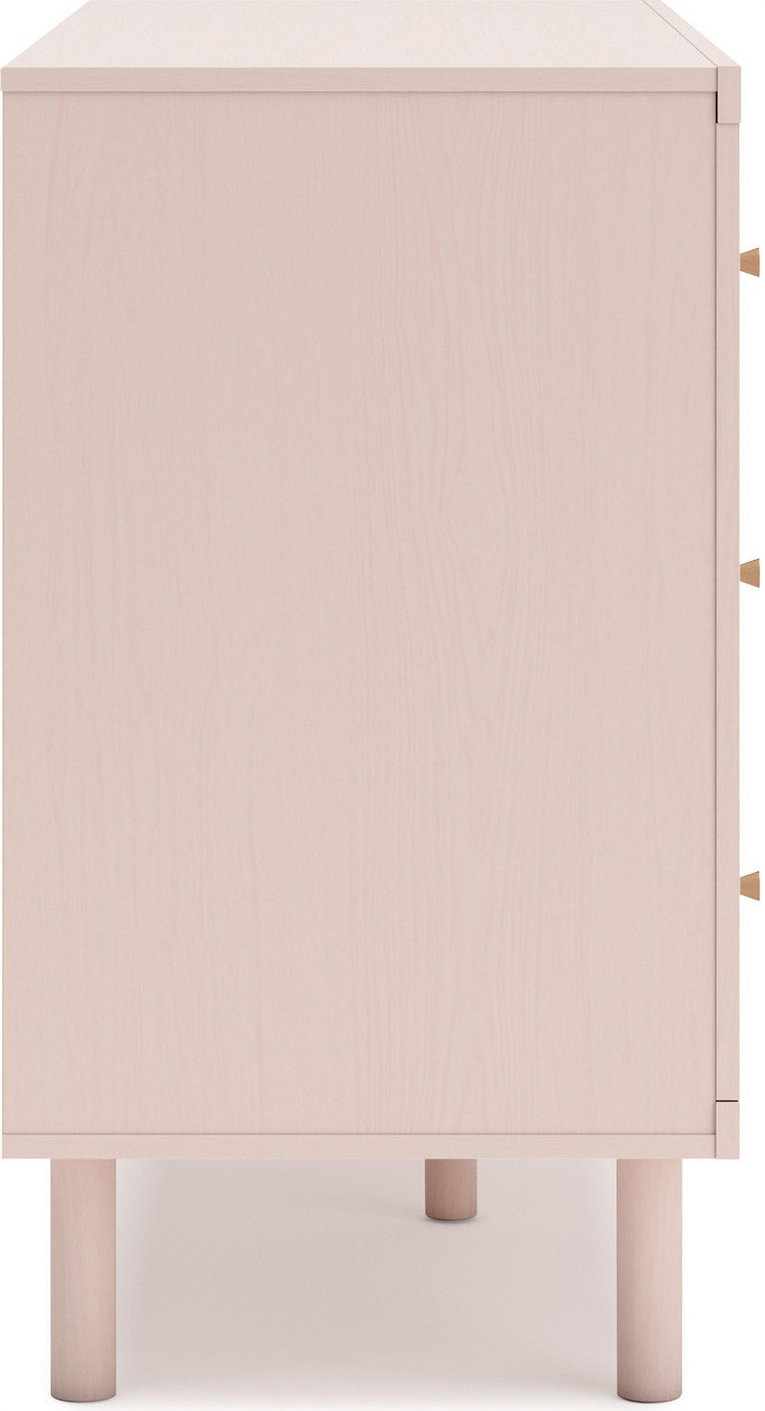 Wistenpine Youth Upholstered Panel Bedroom Set In Blush