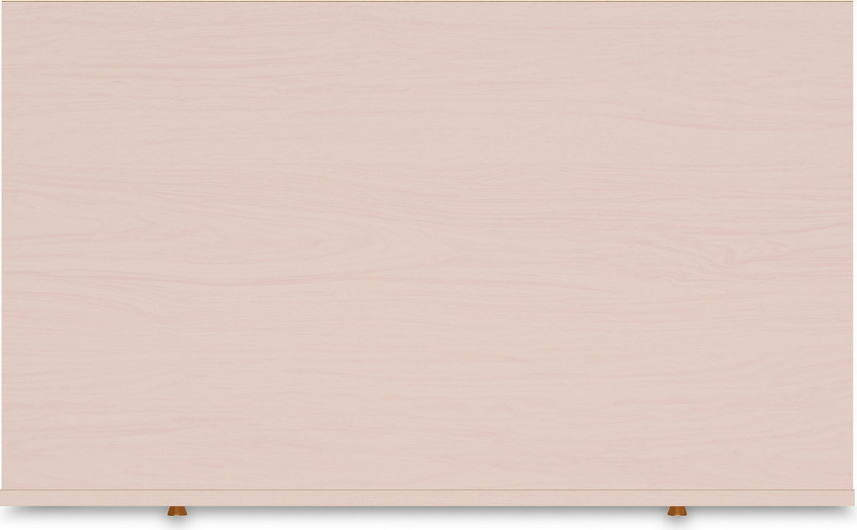 Wistenpine Youth Upholstered Panel Bedroom Set In Blush