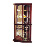Huxley Cherry Finish Curio