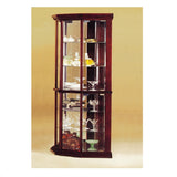 Huxley Cherry Finish Curio