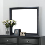 Ireland Black Finish Mirror