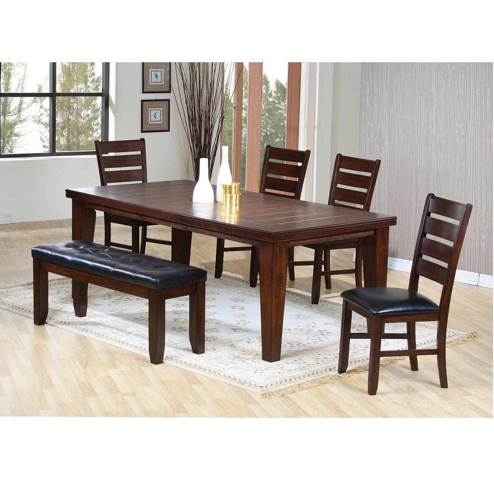 Urbana Cherry Finish Dining Table