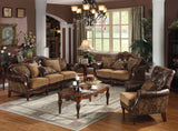 Dreena Two Tone Brown Living Room Set