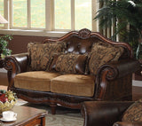 Dreena Two Tone Brown Living Room Set