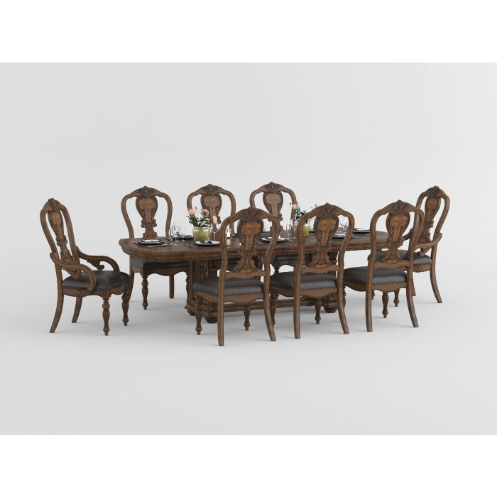Bergen Dark Oak Dining Table