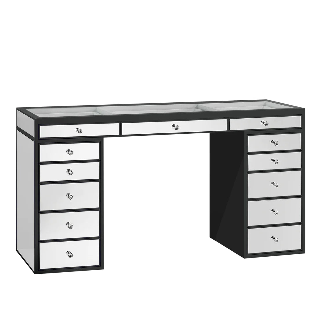 SlayStation® Pro Premium Mirrored Vanity Table