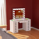 April Promotion! Lisa Vanity Set with Marilyn Vanity Mirror