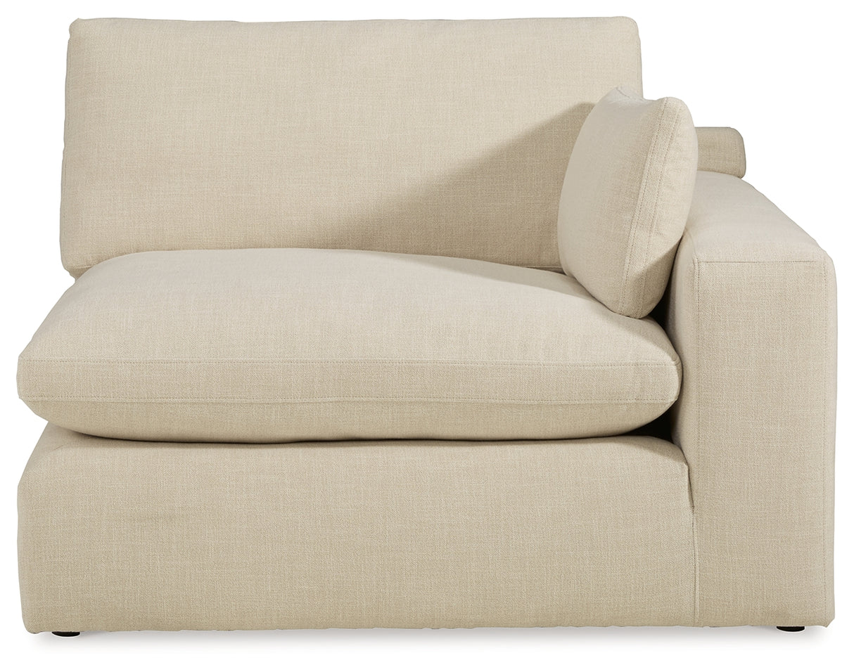 Elyza Linen Right-Arm Facing Corner Chair