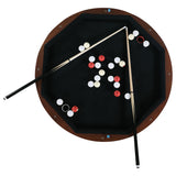 Marietta Tobacco Round Dining And Billiard Poker Game Table