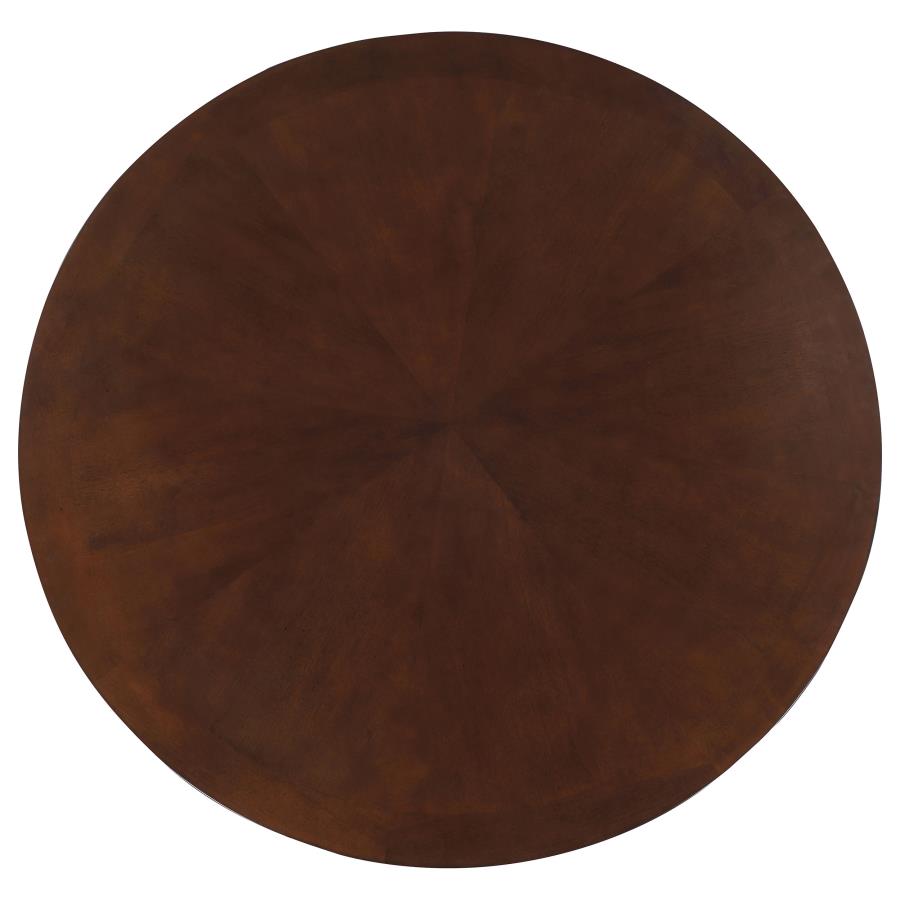 Marietta Tobacco Round Dining And Billiard Poker Game Table